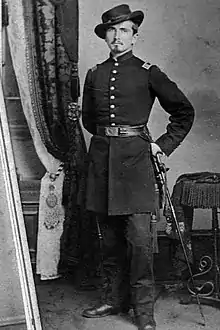 Captain Francis Irsch of the 45th New York Infantry