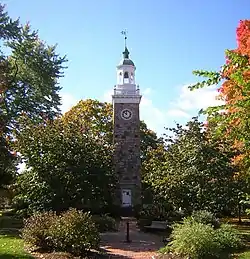 Elm Park and Isaac Sprague Memorial Tower