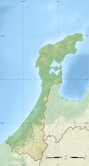 Noto earthquake is located in Ishikawa Prefecture