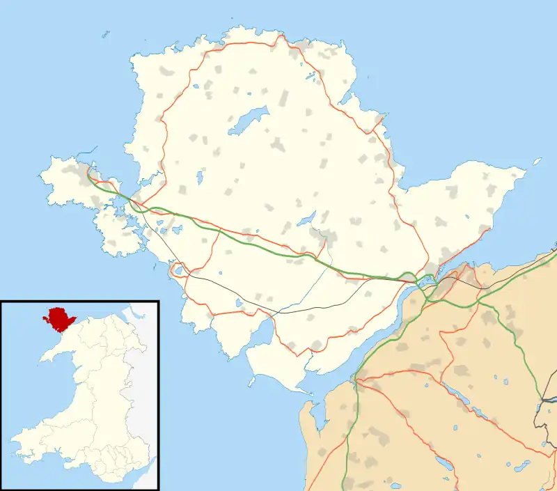 Capel Parc is located in Anglesey