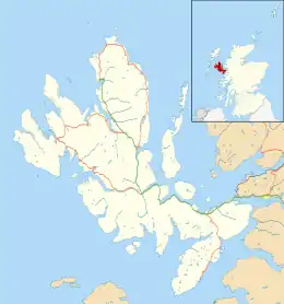 Ferindonald is located in Isle of Skye