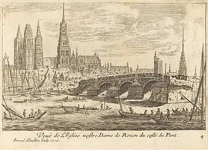 The cathedral in 1664