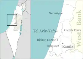 Talmei Menashe is located in Central Israel