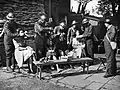 Issue of gas masks to British civilians, 1940