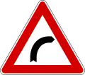 Bend, to right(formerly used )