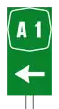 Direction to motorway