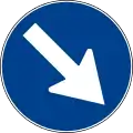 Keep right