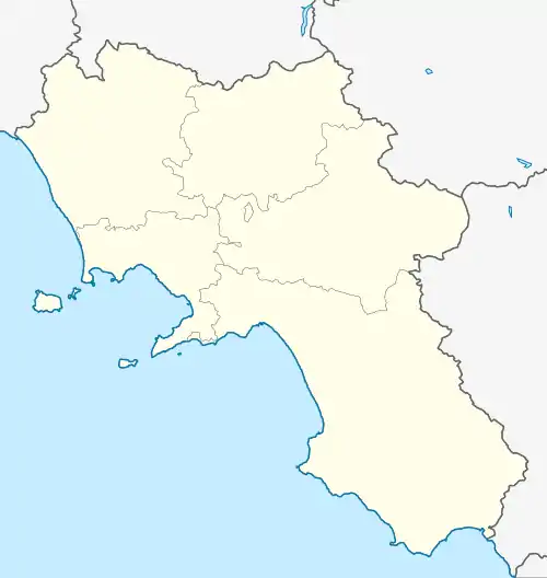 Sicignano degli Alburni is located in Campania