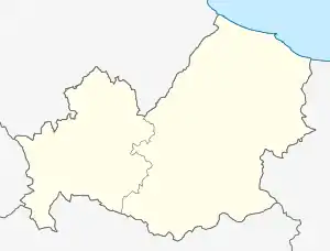 Santi Cosma e Damiano, Isernia is located in Molise