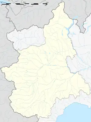 Perlo is located in Piedmont