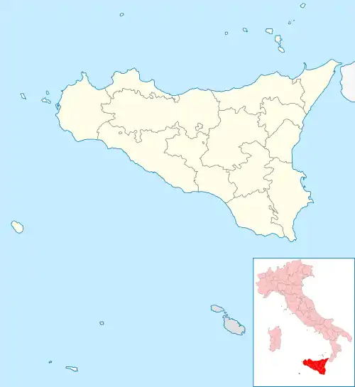 Santa Croce Camerina is located in Sicily