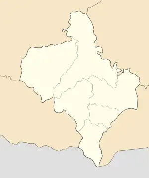 Krasna is located in Ivano-Frankivsk Oblast