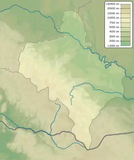 Hutyn Tomnatyk is located in Ivano-Frankivsk Oblast