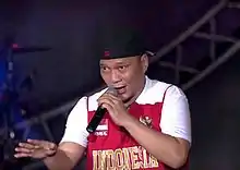 Iwa K Live at Konser Kemerdekaan Netmediatama in 2016