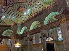 Arches inside the Dome of the Rock, Old City of Jerusalem (2014)