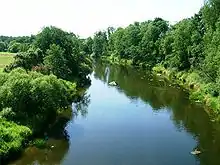 Jūra river near Pajūris