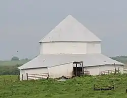 J. F. Roberts Octagonal Barn, located on Missouri Route 48