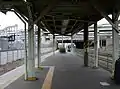 The Nambu Branch Line platform in March 2006