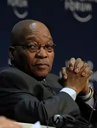 Jacob ZumaPresident of South Africa