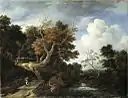 Landscape by Jacob van Ruisdael