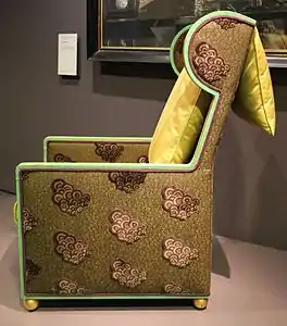 Armchair with headrests (1914) (Musée d'Orsay)