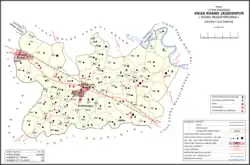 Map showing Gaimau (#168834) in Jagdishpur CD block