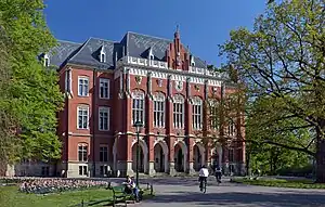 Jagiellonian University in Kraków,  rectorate at Collegium Novum