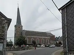 The Saint Michael's church (twisted church tower).