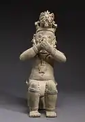 Jama-Coaque figurine, 300 BC-AD 800