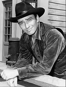 James Drury as the Virginian