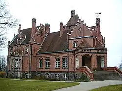 Jaunmokas Manor. Built in 1901