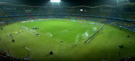 Stadium before an ISL Match.