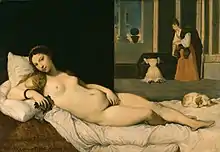 Ingres, copy of Titian's Venus of Urbino, 1822 Walters Art Museum