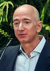 Jeff Bezos  Listed five times: 2018, 2017, 2014, 2009, and 2008  (Finalist in 2021, 2020, 2019, 2016, 2015, 2013, and 2012)