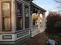 Jenkins House porch restoration underway in October 2013