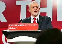 Jeremy Corbyn speaking