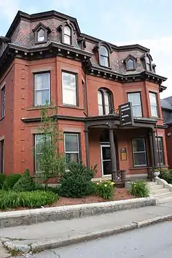 Jerome Marble House, Worcester, 1867.