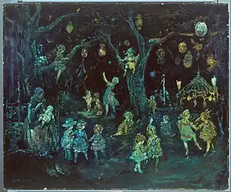 Wonderland, 1921, oil on canvas