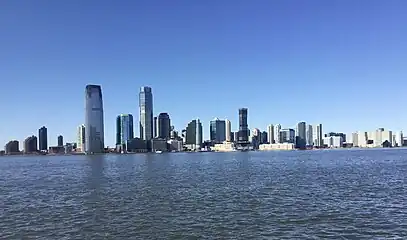 Jersey City, New Jersey's second-largest city by population