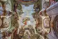 Ceiling fresco depicting the Apotheosis of St. Nicholas