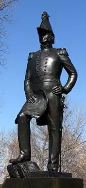 Joseph-Émile Brunet's John By (1971) Major's Hill Park in Ottawa, Ontario