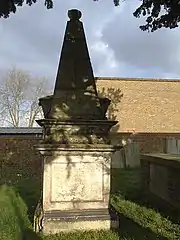 Monument of Sir John Call, 1st Baronet, Lee Old Churchyard