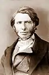 John Ruskin, leading English art critic of the Victorian era; 1867.