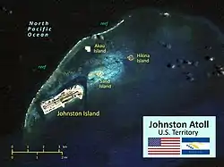 Map of Johnston Atoll