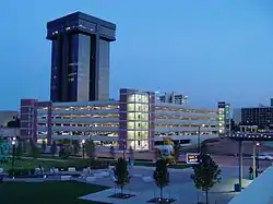 Downtown Springfield viewed from Jordan Valley Park