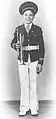 Trumpeter Joseph Nicholas Macaluso Sr. circa 1940, Martin Behrman School Band, Algiers, Louisiana