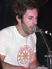 Kelley performing in 2007