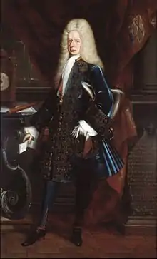 The Viceroy Duque de Linares by Juan Rodriguez Juarez.