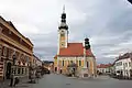 Saint Emeric church in the Jurisics Square