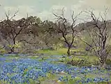 Early Spring—Bluebonnets and Mesquite, 1919